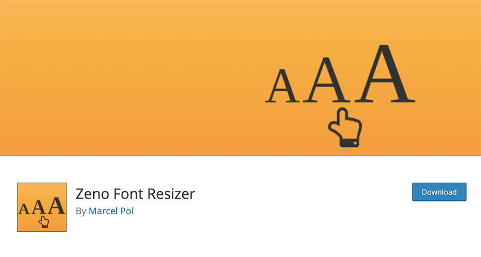 Zeno Font Resizer